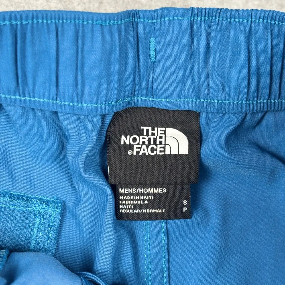 The North Face Class V Hiking Shorts Mens Blue Small Pull On Elastic Waist